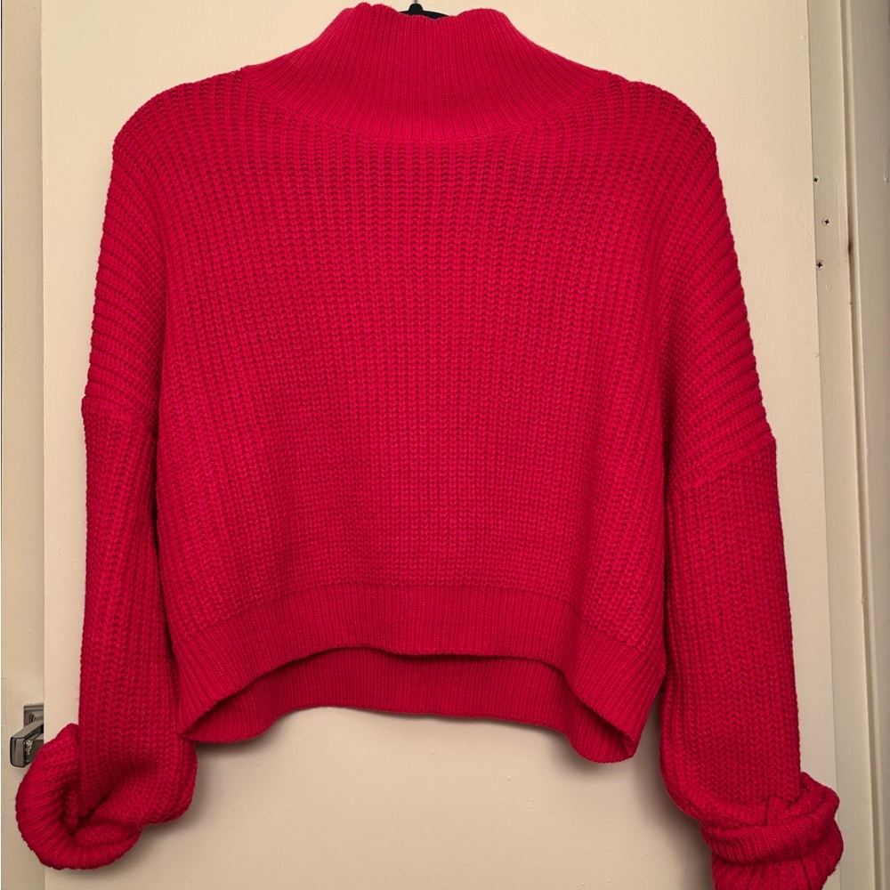Women's Hot Pink Sweater